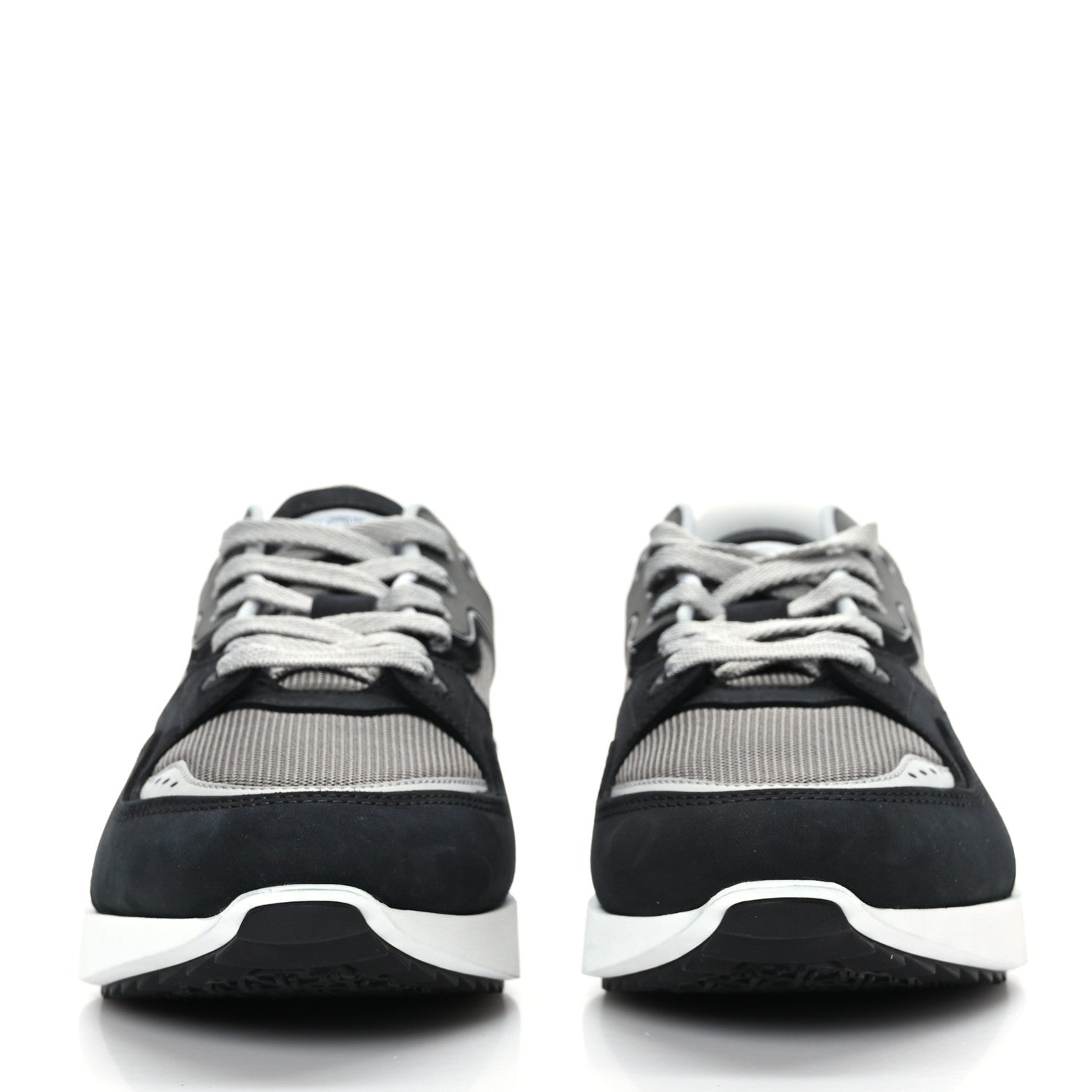 Christian Dior Technical Mesh Calfskin Mens B29 Sneakers 42 Black Grey 2 of 7