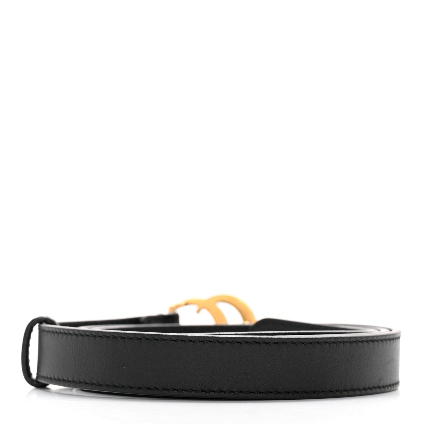 Calfskin Double G 20mm Belt 90 36 Black