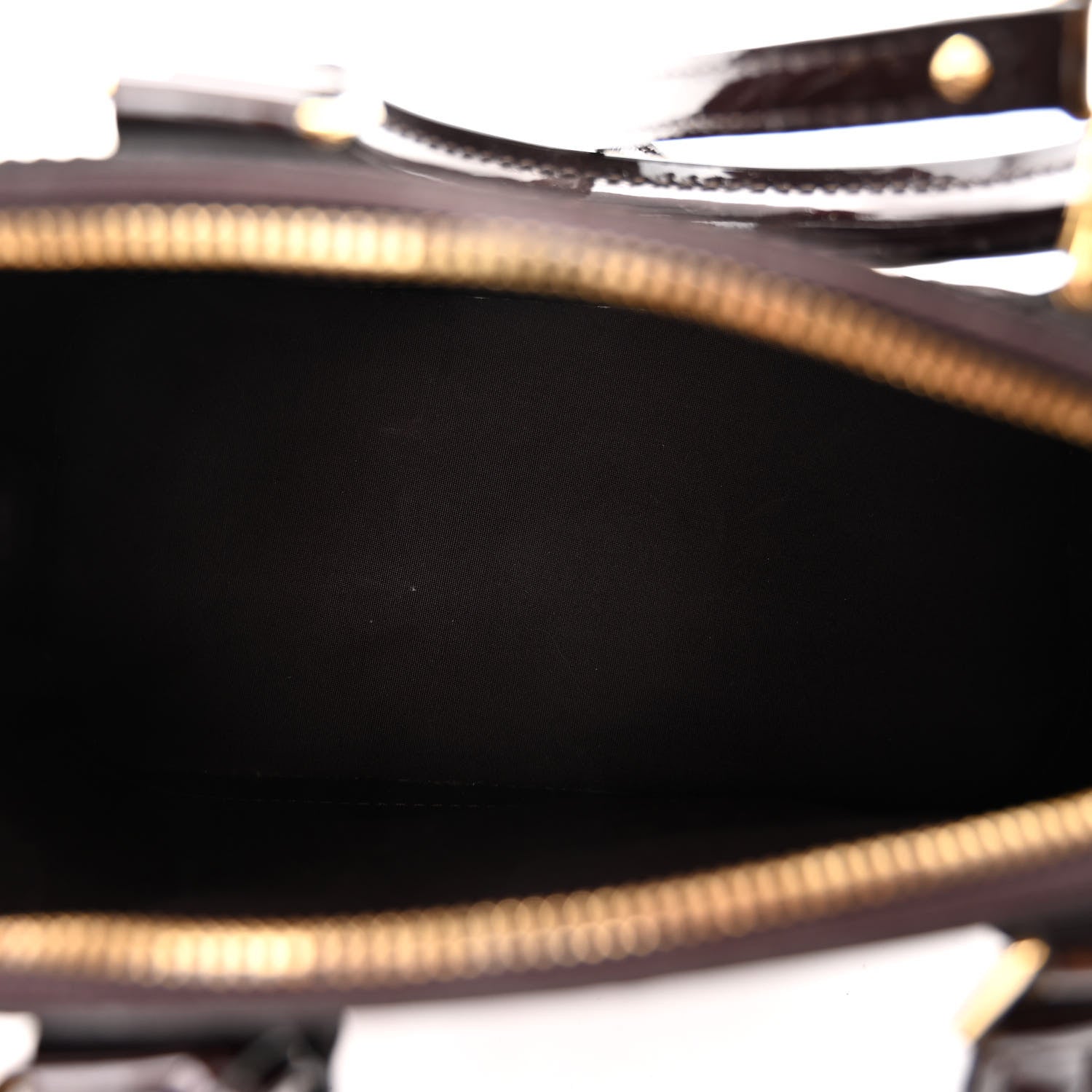Louis Vuitton Vernis Alma BB Amarante 5 of 9