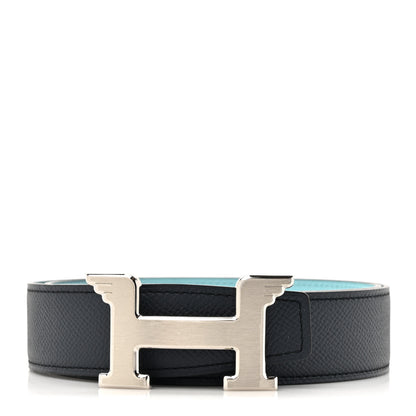 Hermes Epsom 32mm Pegase H Belt 80 32 Bleu Atoll Bleu Indigo 1 of 8