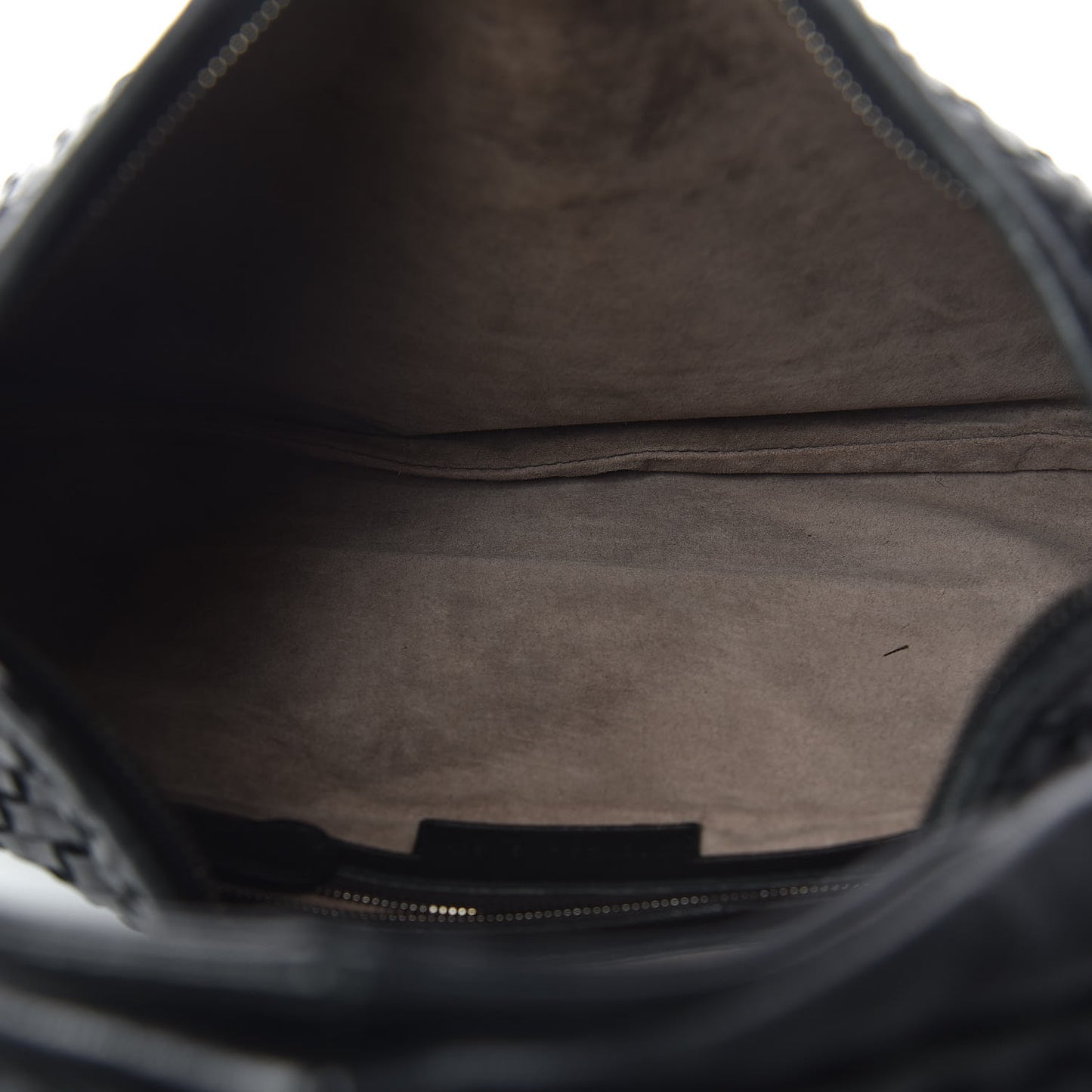 Nappa Intrecciato Medium Veneta Hobo Black