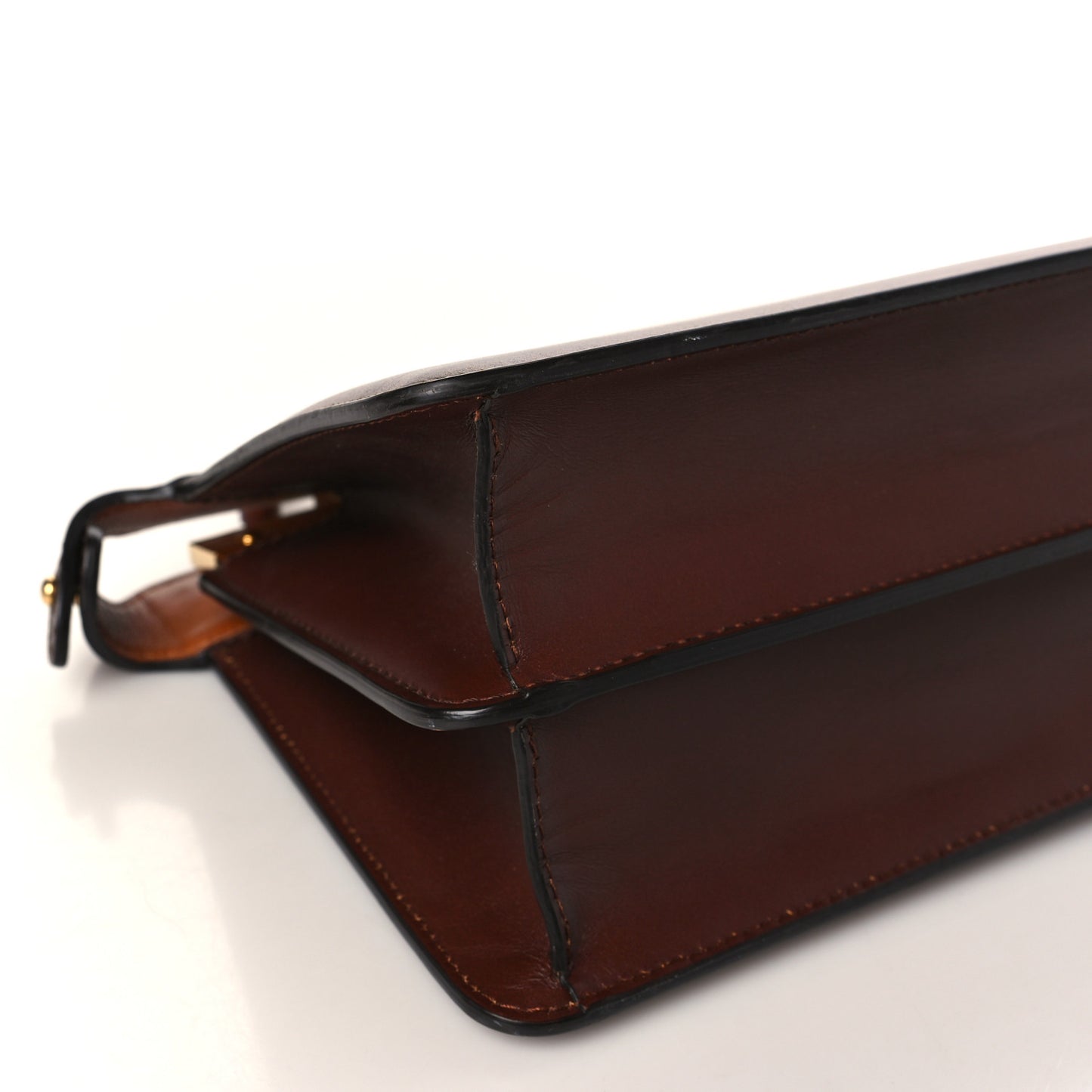Vitello King Tamponato Medium Peekaboo I SEE U East West Satchel Cuoio