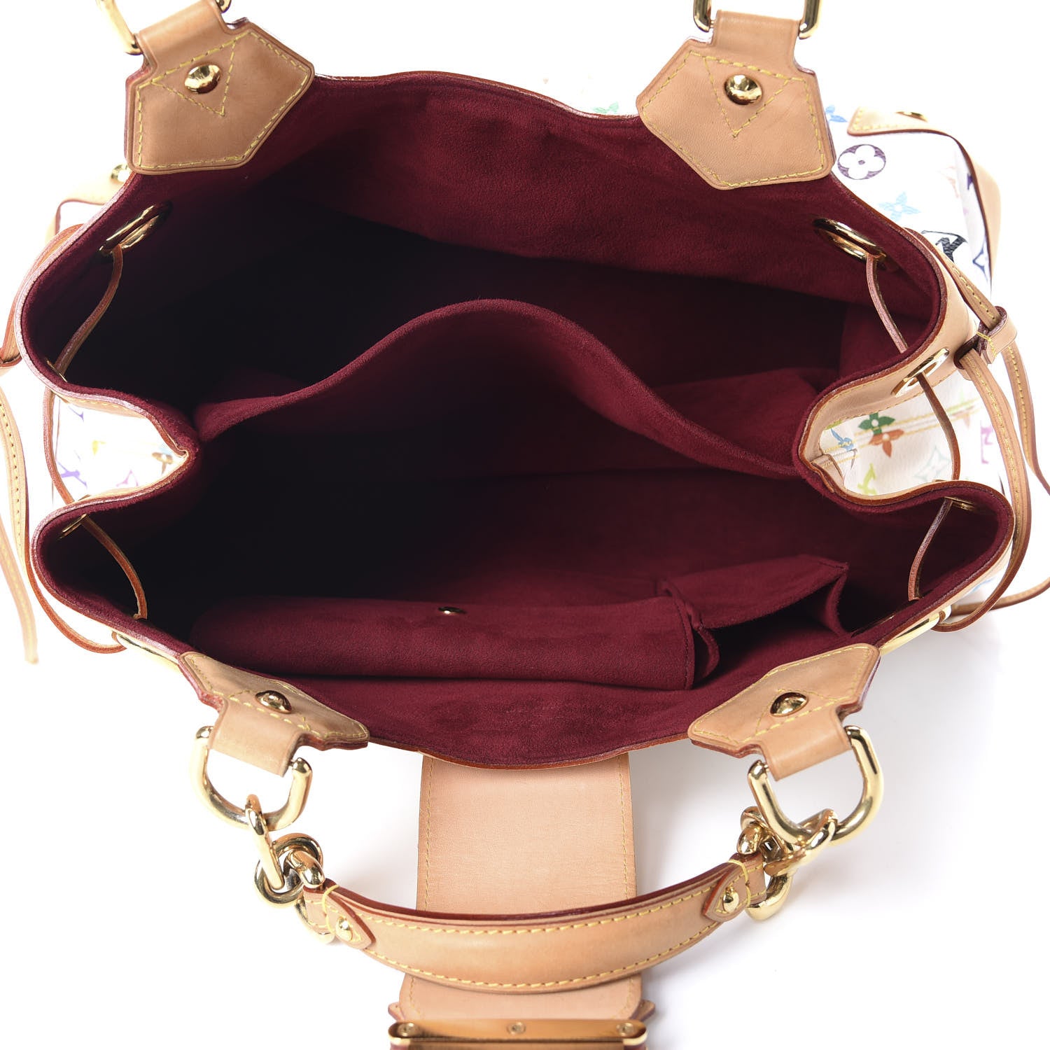 Louis Vuitton Monogram Multicolor Ursula White 6 of 10