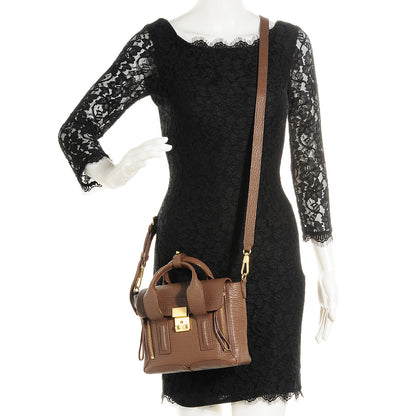 3.1 Phillip Lim 3.1 Leather Mini Pashli Satchel Taupe 2 of 12
