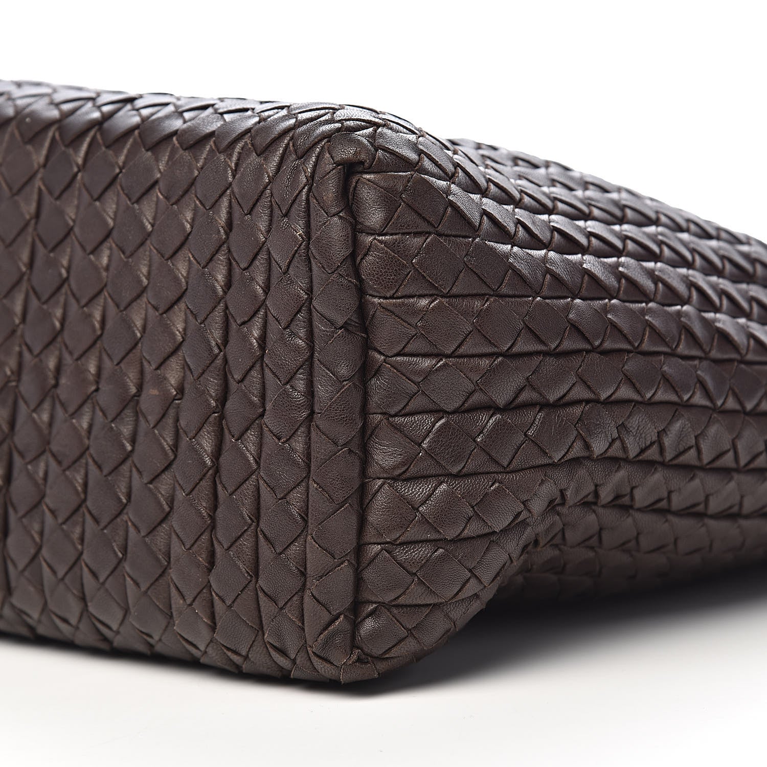 Bottega Veneta Nappa Intreccio Large Natte Hobo Ebano 9 of 10