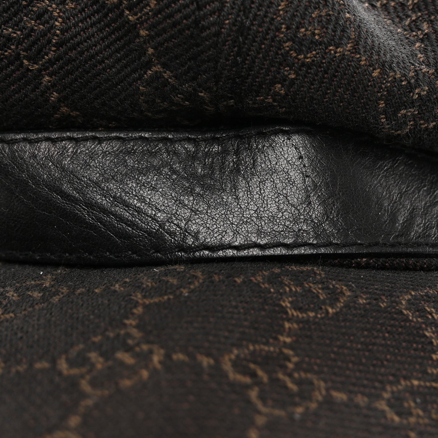 Monogram Canvas Hat L Brown