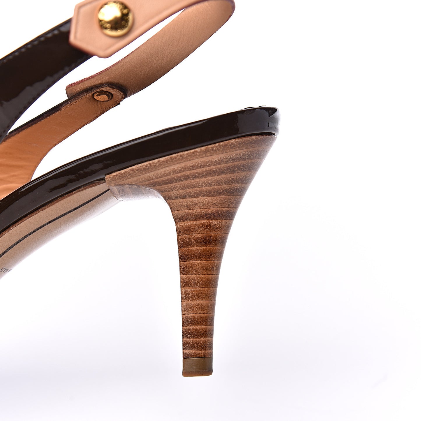 Patent Gina Pumps 39 Brown