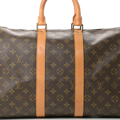 Louis Vuitton Monogram Keepall 45 9 of 16