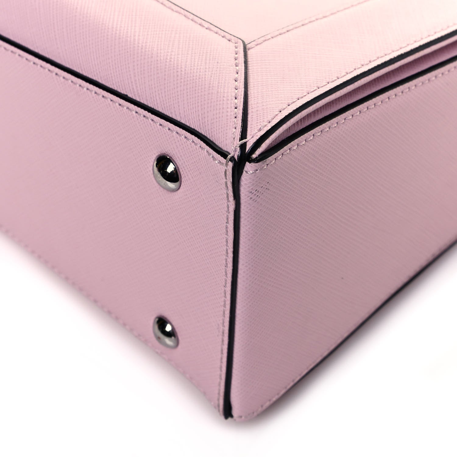 MCM Saffiano Nuovo Tote Chalk Pink 8 of 11
