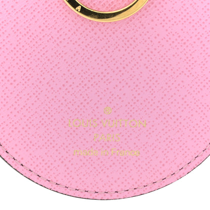 Louis Vuitton Monogram 2022 Christmas Animation Paris Bag Charm Key Ring Pink 3 of 4