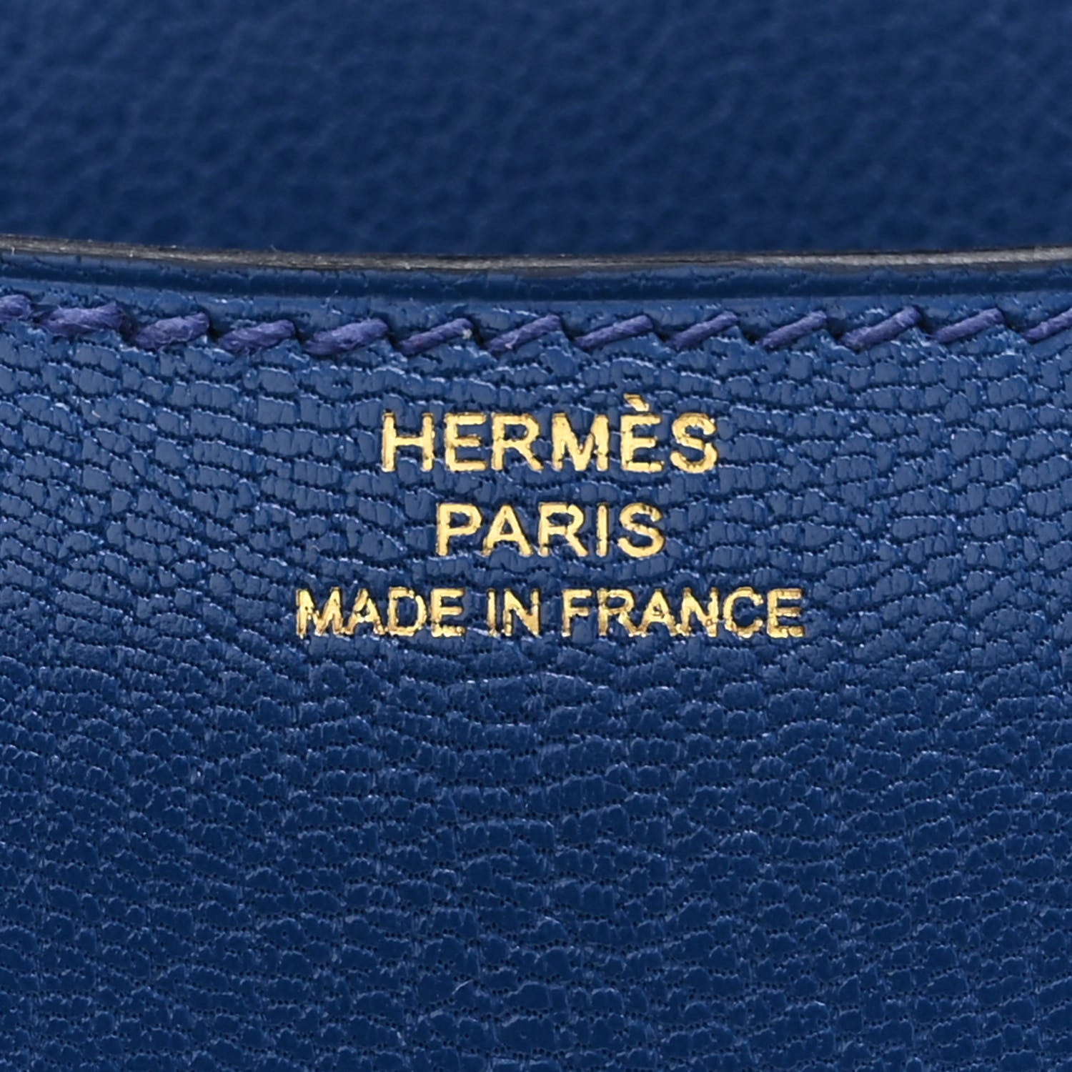 Hermes Chevre Mysore Constance 18 Bleu Electrique 6 of 11