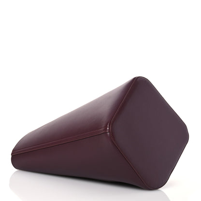 Loewe Smooth Calfskin Medium Pebble Bucket Bag Dark Burgundy 4 of 11