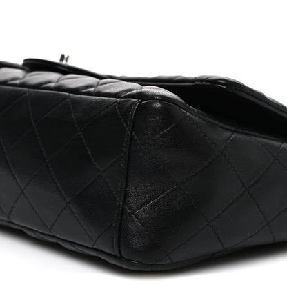 Chanel Lambskin Quilted Maxi Single Flap Black 10 of 10