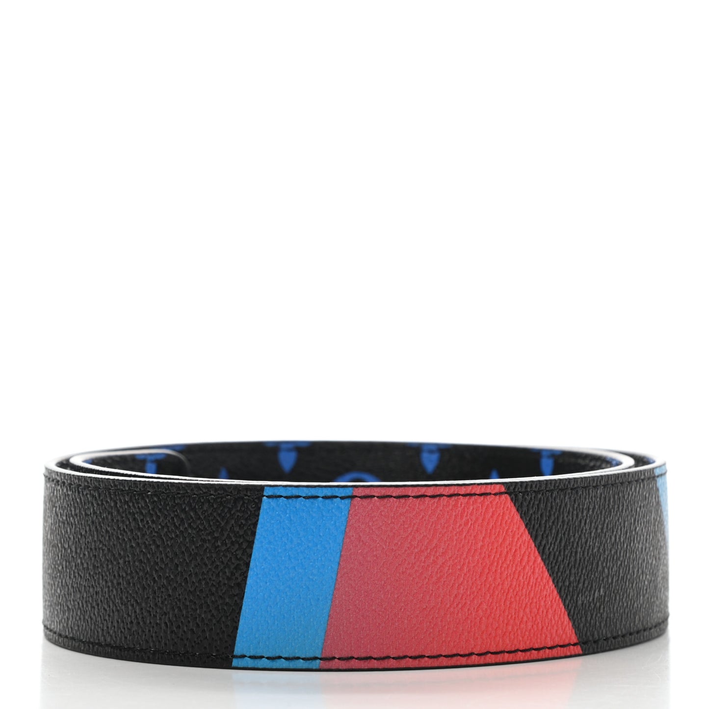 Canvas Bandouliere Shoulder Strap Black Bleu Digital