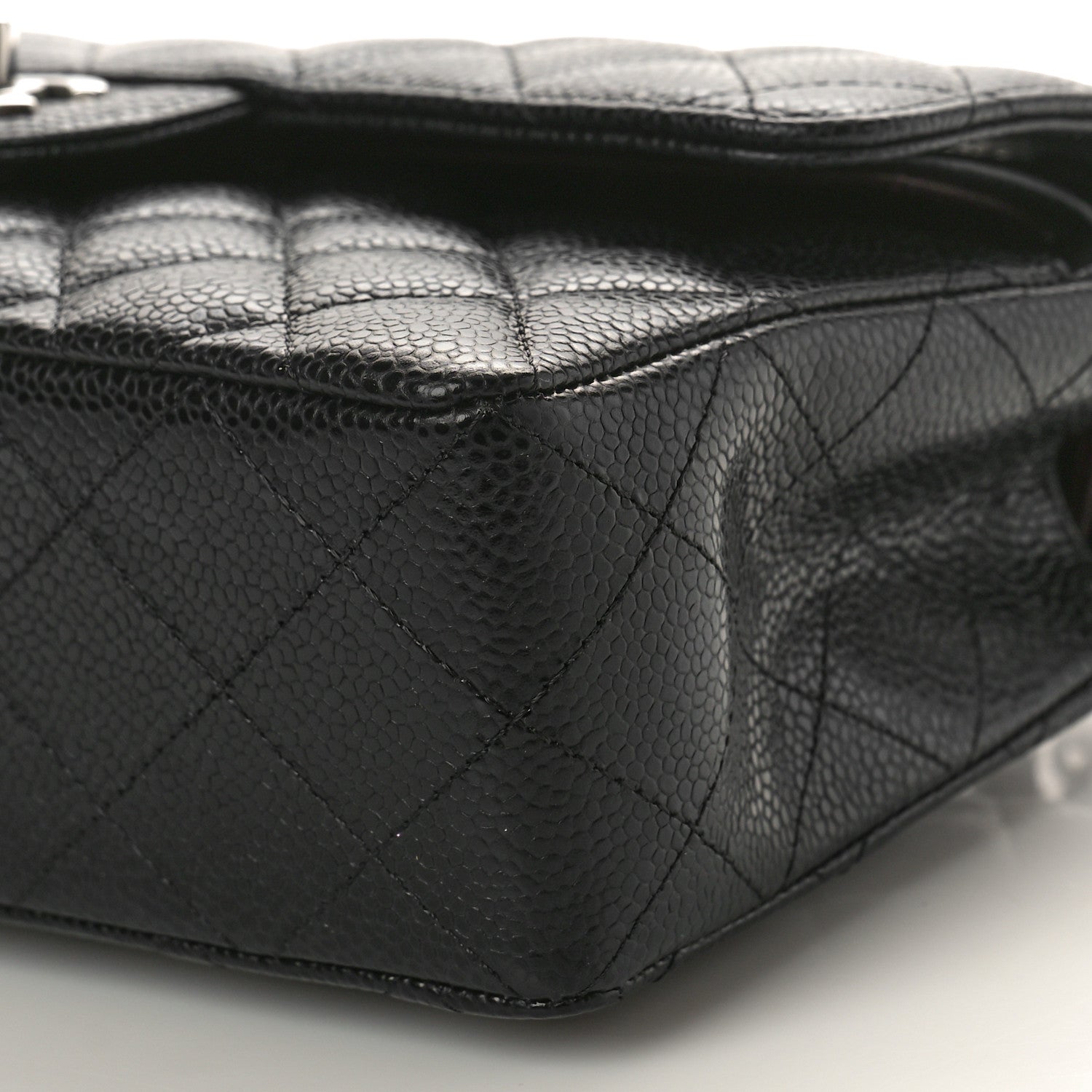 Chanel Caviar Quilted Small Double Flap Black 10 of 11