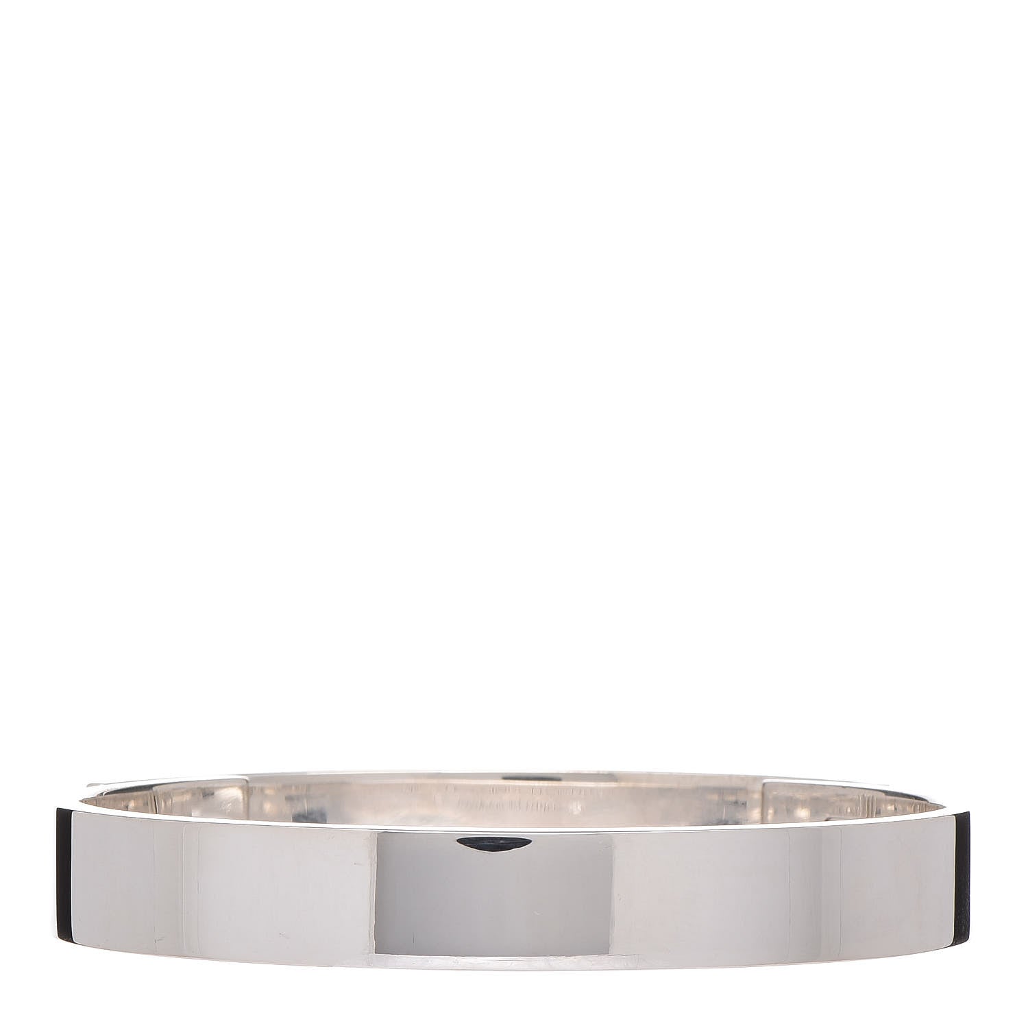 Hermes Sterling Silver PM Collier De Chien Bracelet LG 3 of 5