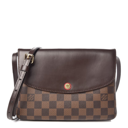 Louis Vuitton Damier Ebene Twice Cherry 1 of 12