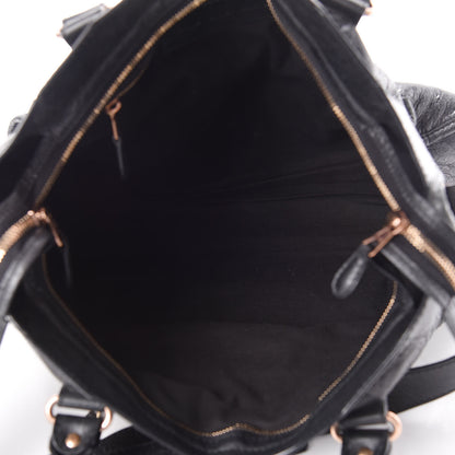 Balenciaga Agneau Giant 12 Rose Gold Hardware City Black 5 of 9