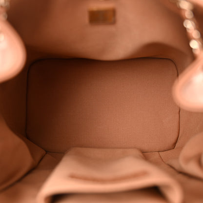 Chanel Calfskin Quilted Medium Duma Pockets Drawstring Backpack Dark Beige 5 of 10