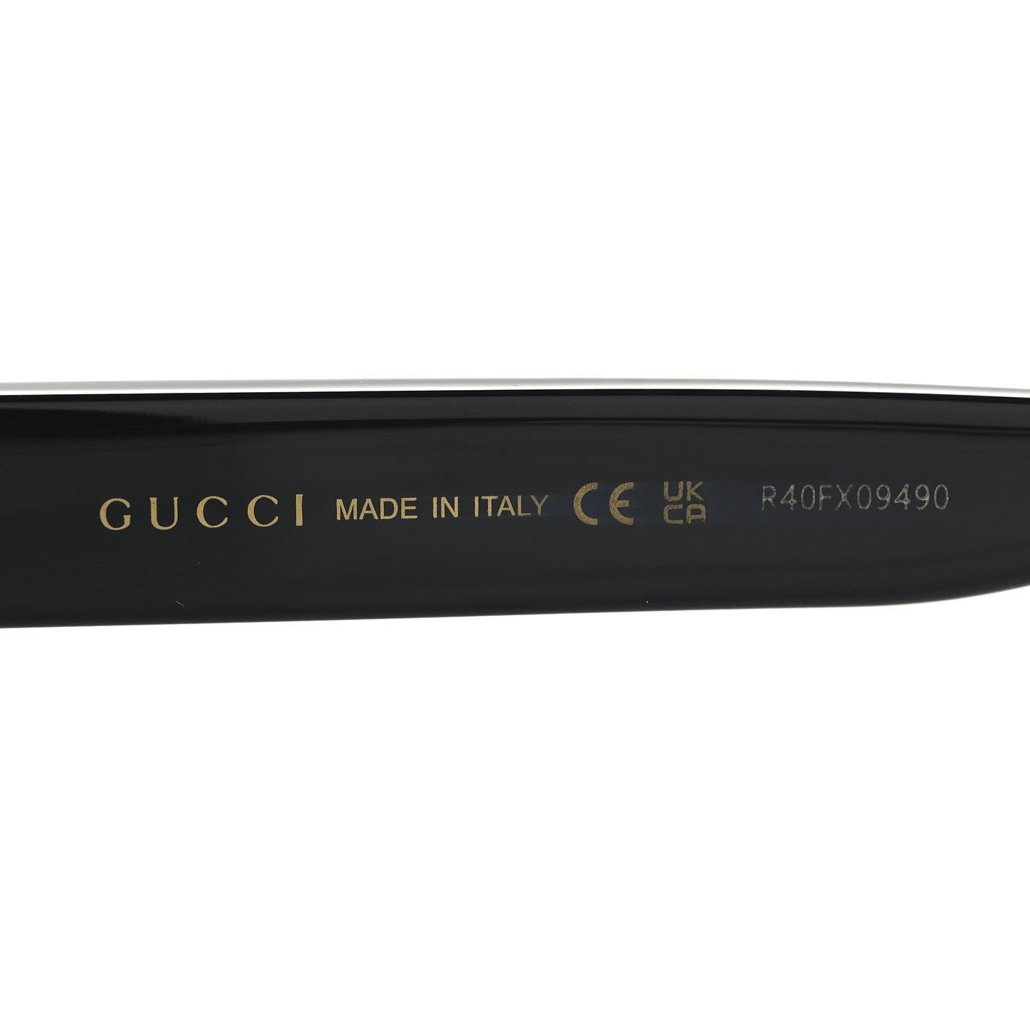 Gucci Acetate Square Frame Sunglasses GG1337S Black 6 of 7