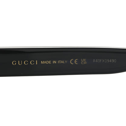 Gucci Acetate Square Frame Sunglasses GG1337S Black 6 of 7