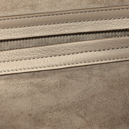 Celine Supple Calfskin Medium Phantom Luggage Beige 6 of 13