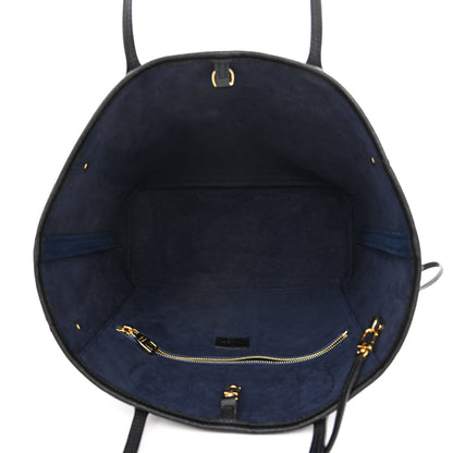 Louis Vuitton Empreinte Monogram Giant Neverfull MM Black 6 of 11