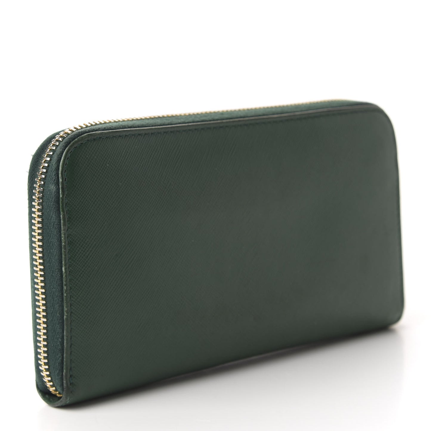 Saffiano Metal Zip Around Wallet Biliardo