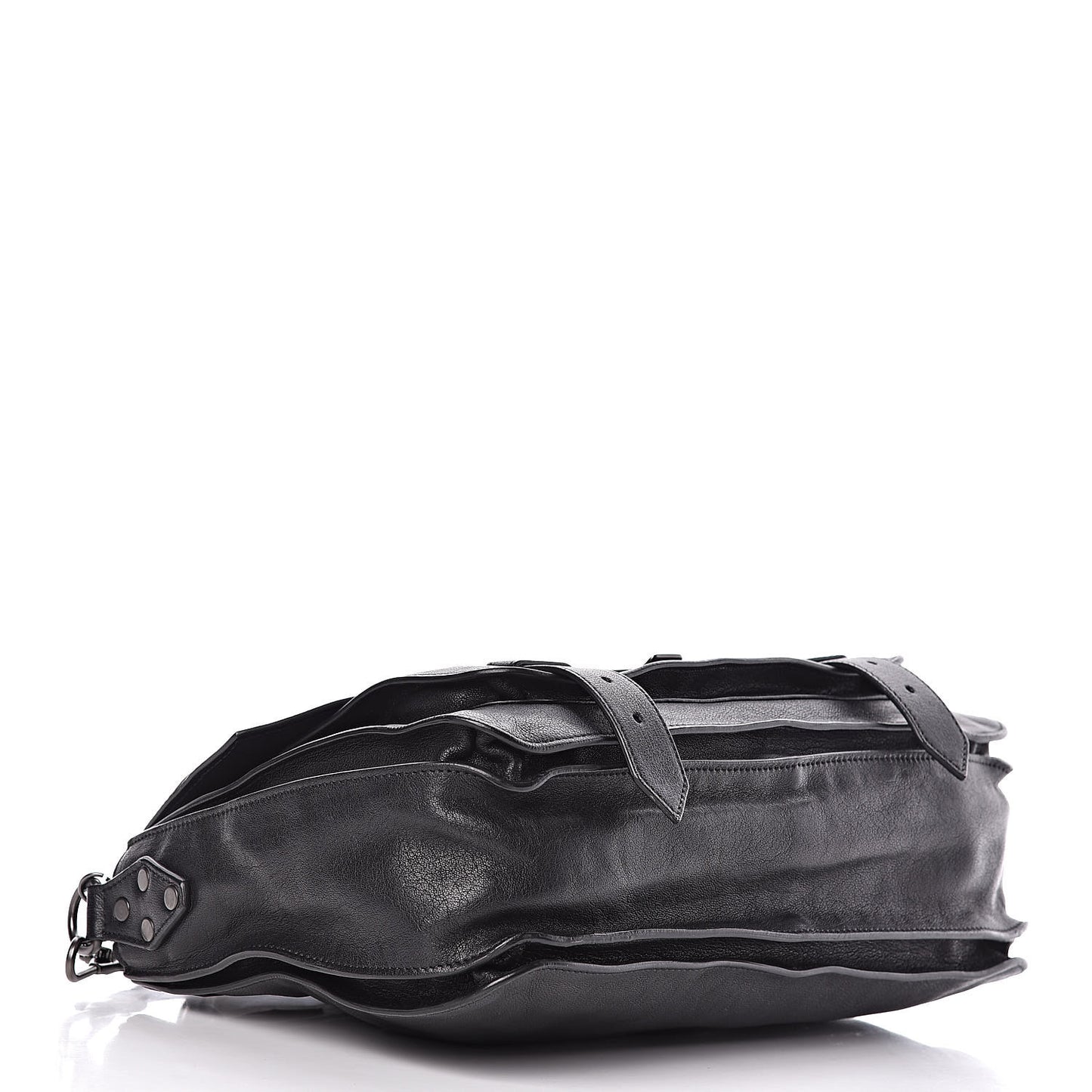 Lambskin Medium PS1 Satchel Black