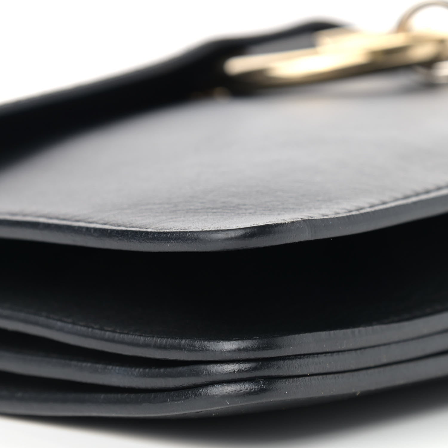 Chloe Suede Calfskin Medium Faye Shoulder Bag Black 20 of 21