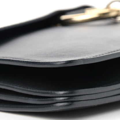 Chloe Suede Calfskin Medium Faye Shoulder Bag Black 20 of 21