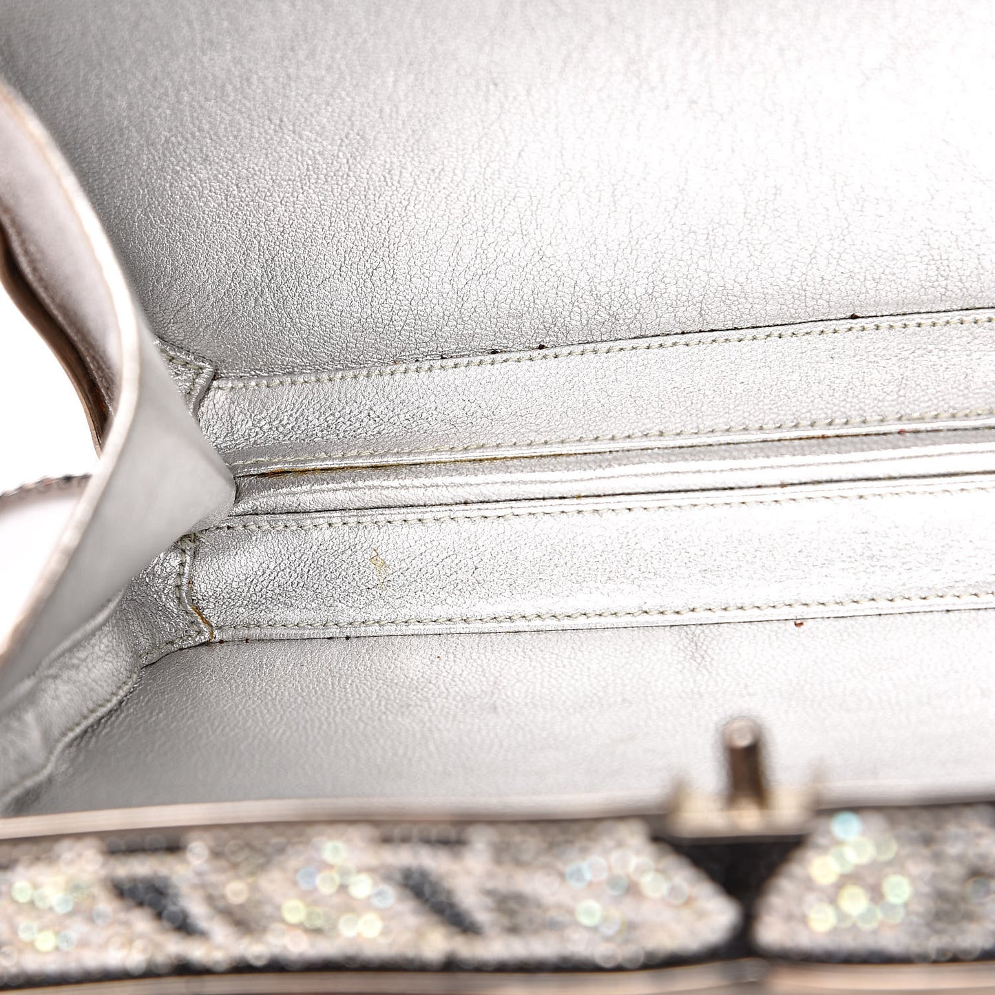 Swarovski Crystal Minaudière Deco Clutch Black