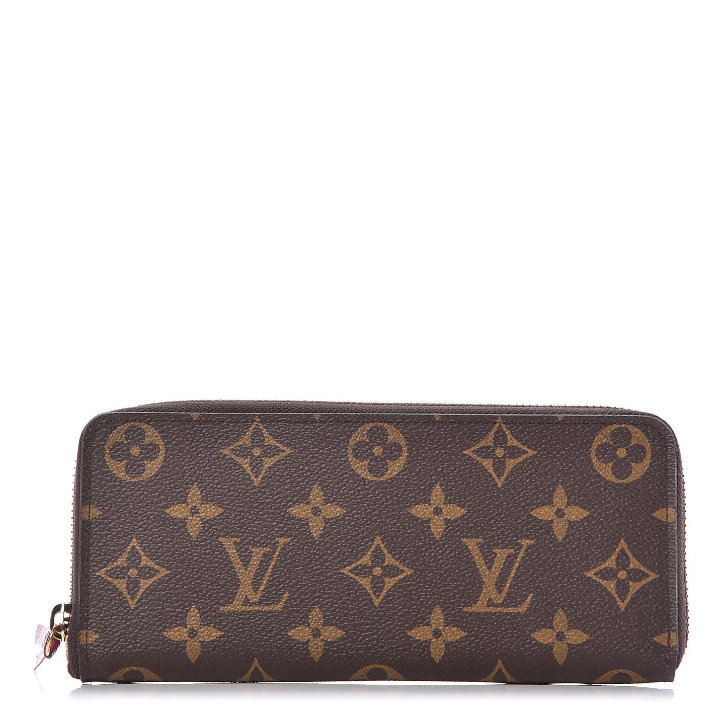 Monogram Clemence Wallet Fuchsia