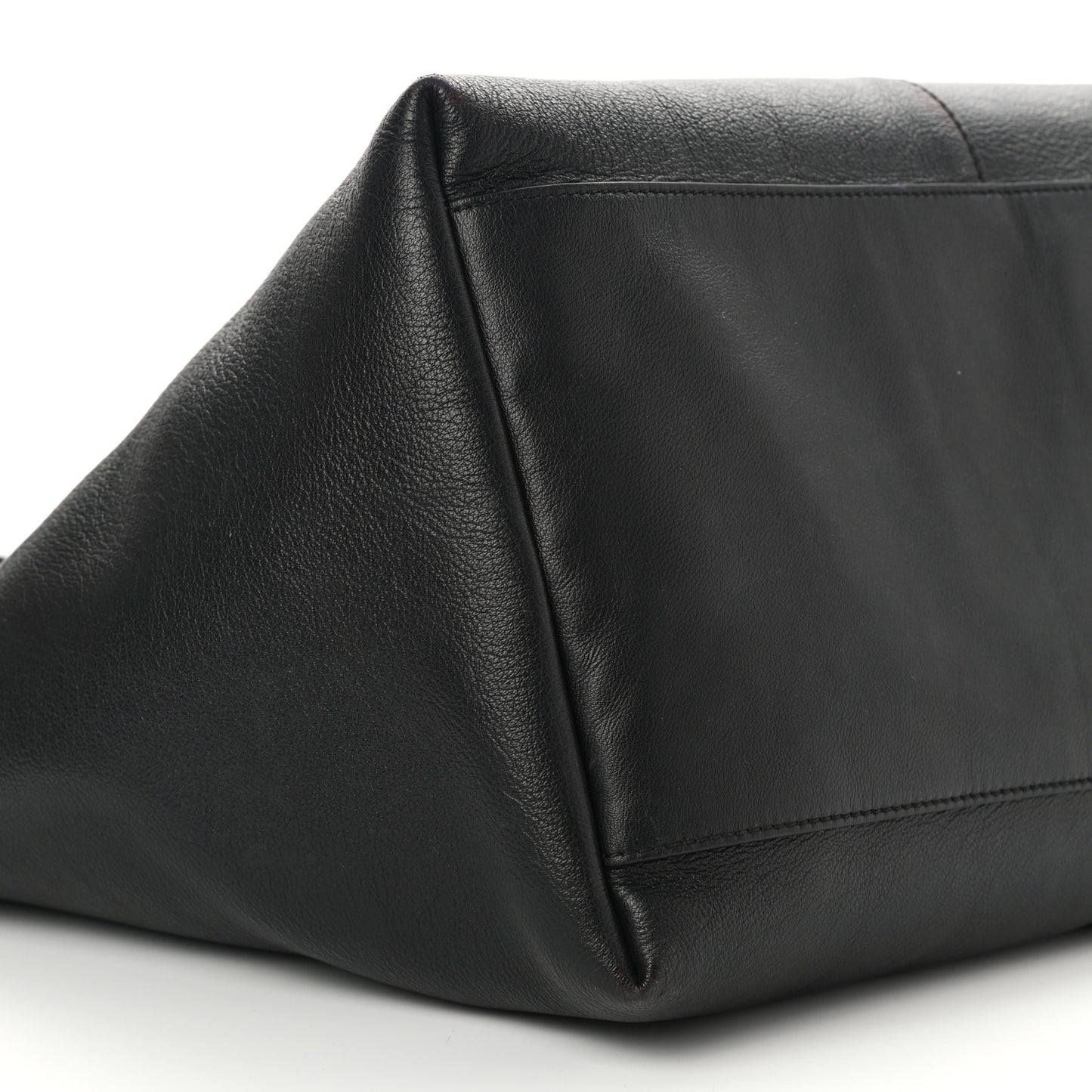 Calfskin Palazzo Tote Black