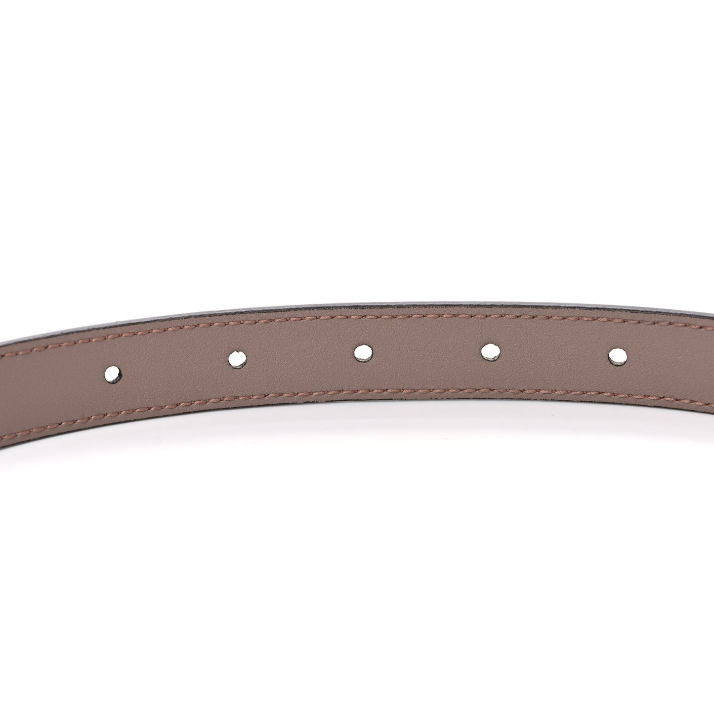 Calfskin Pearl Double G 20mm Belt 75 30 Porcelain Rose