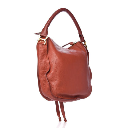 Chloe Calfskin Medium Marcie Hobo Whiskey 3 of 8
