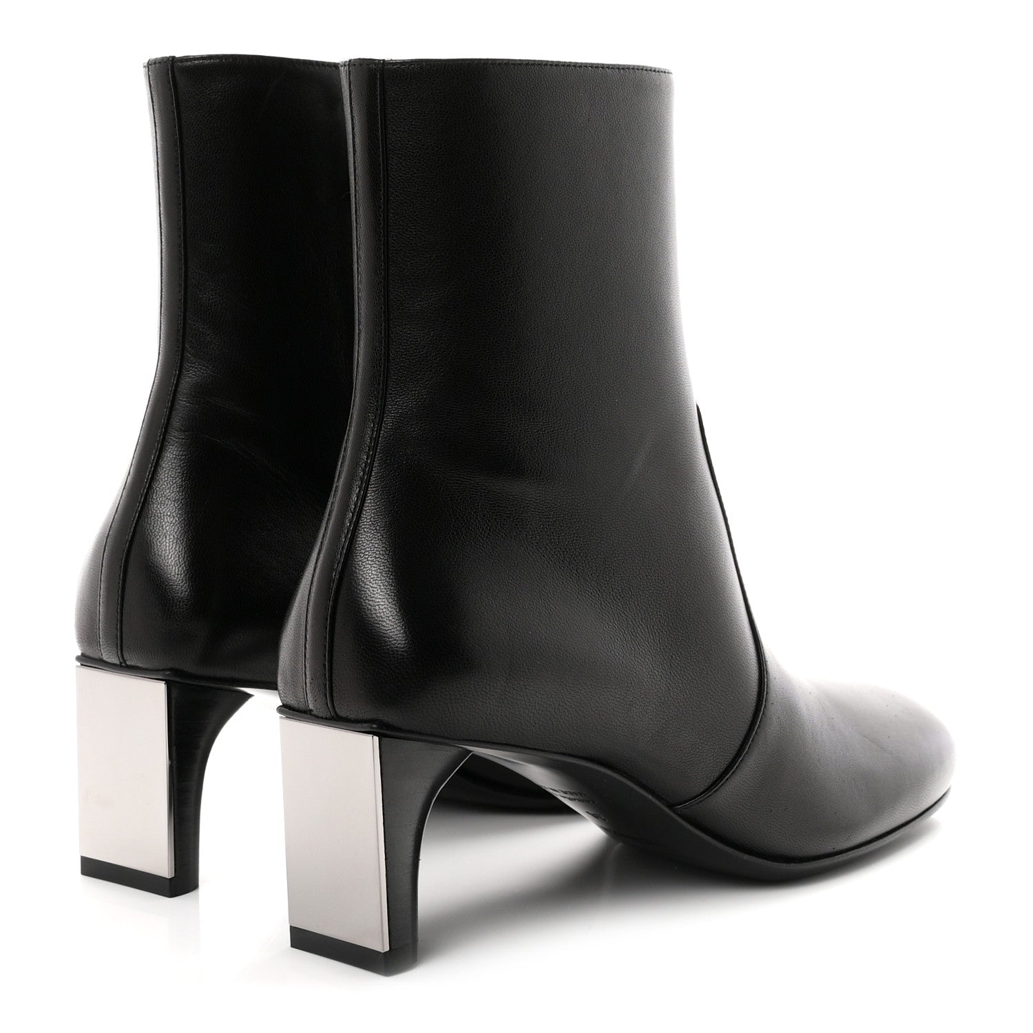 Hermes Nappa Lisa 55 Ankle Boots 36 Black 5 of 10