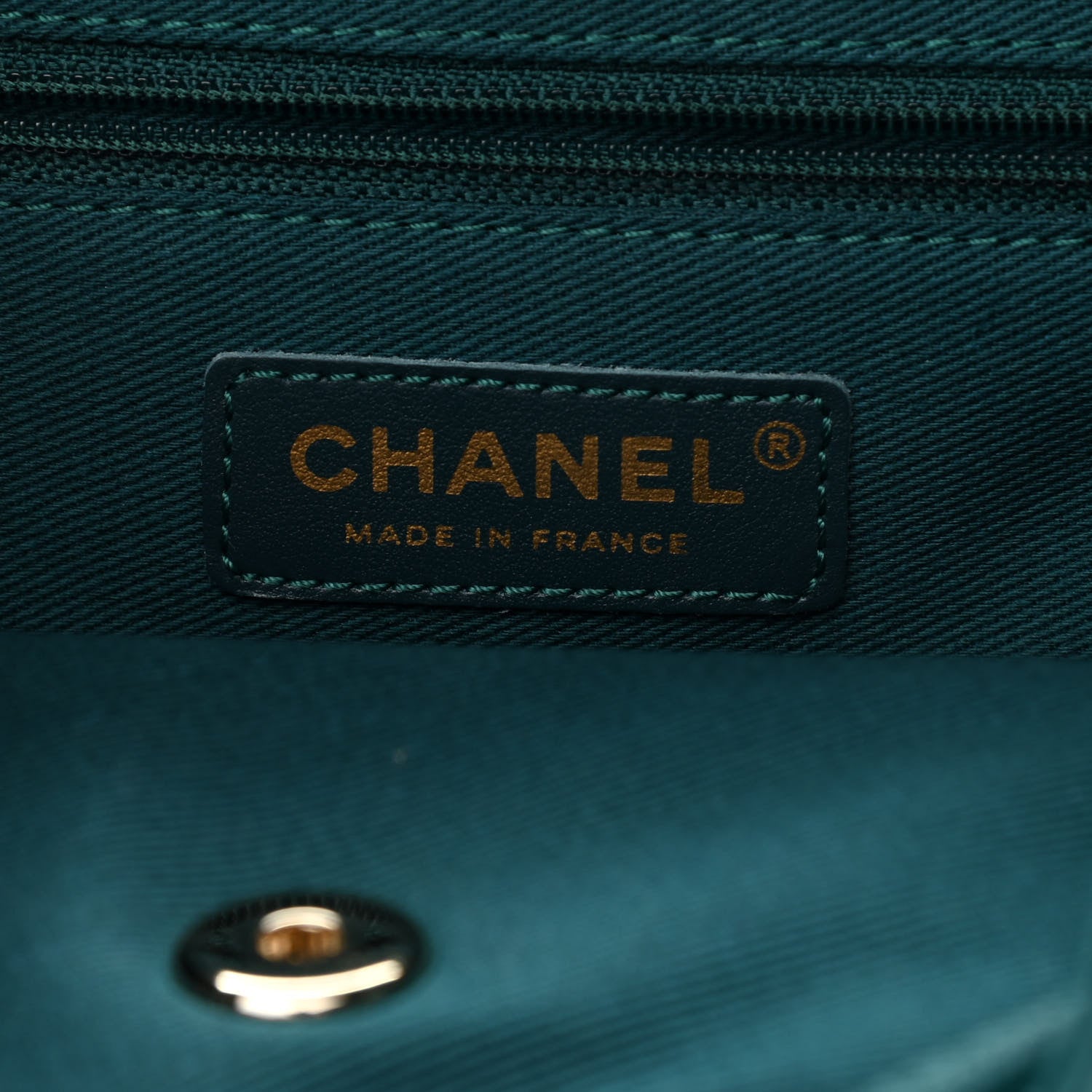 Chanel Caviar Quilted Business Affinity Backpack Green 6 of 9