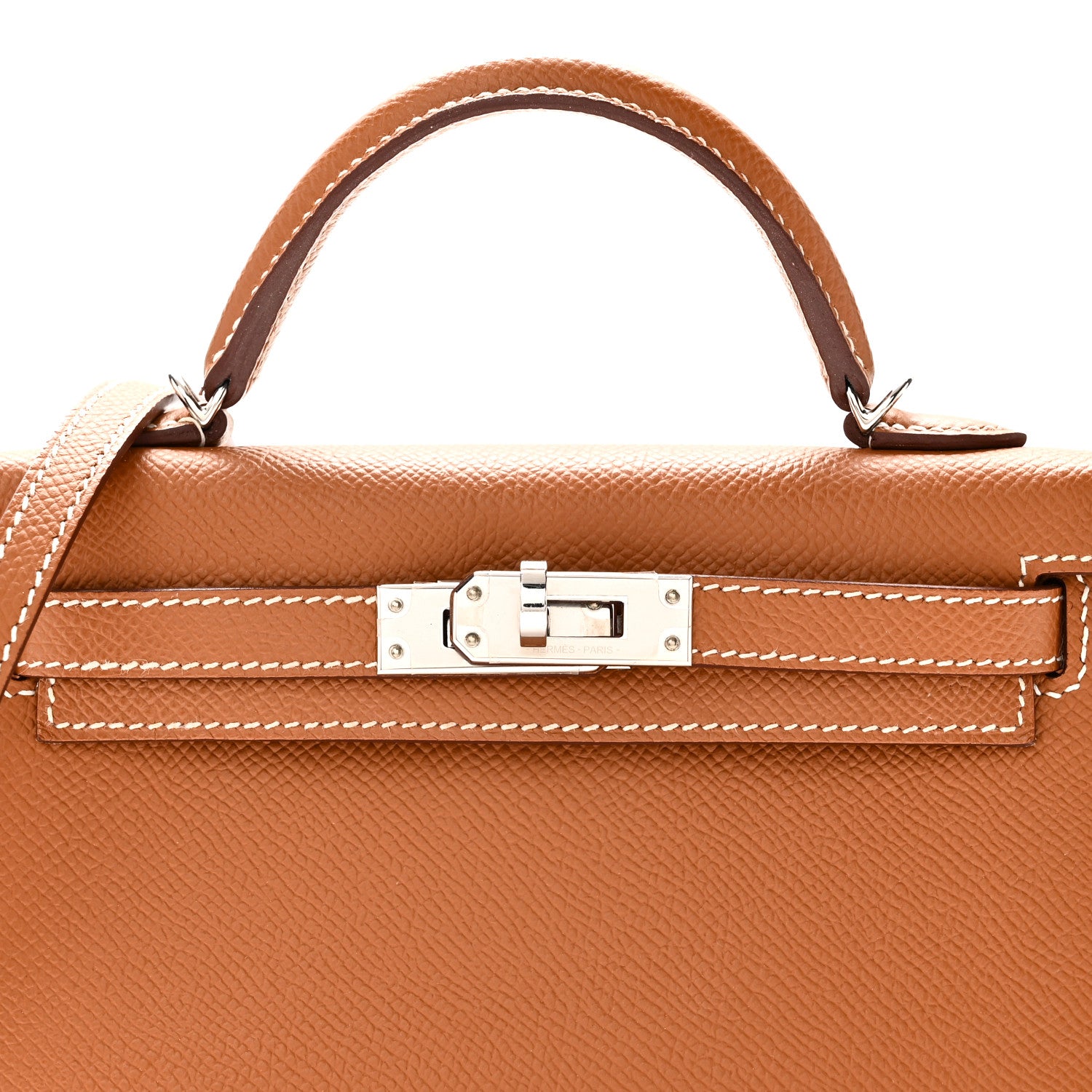 Hermes Epsom Mini Kelly Sellier 20 Gold 8 of 11
