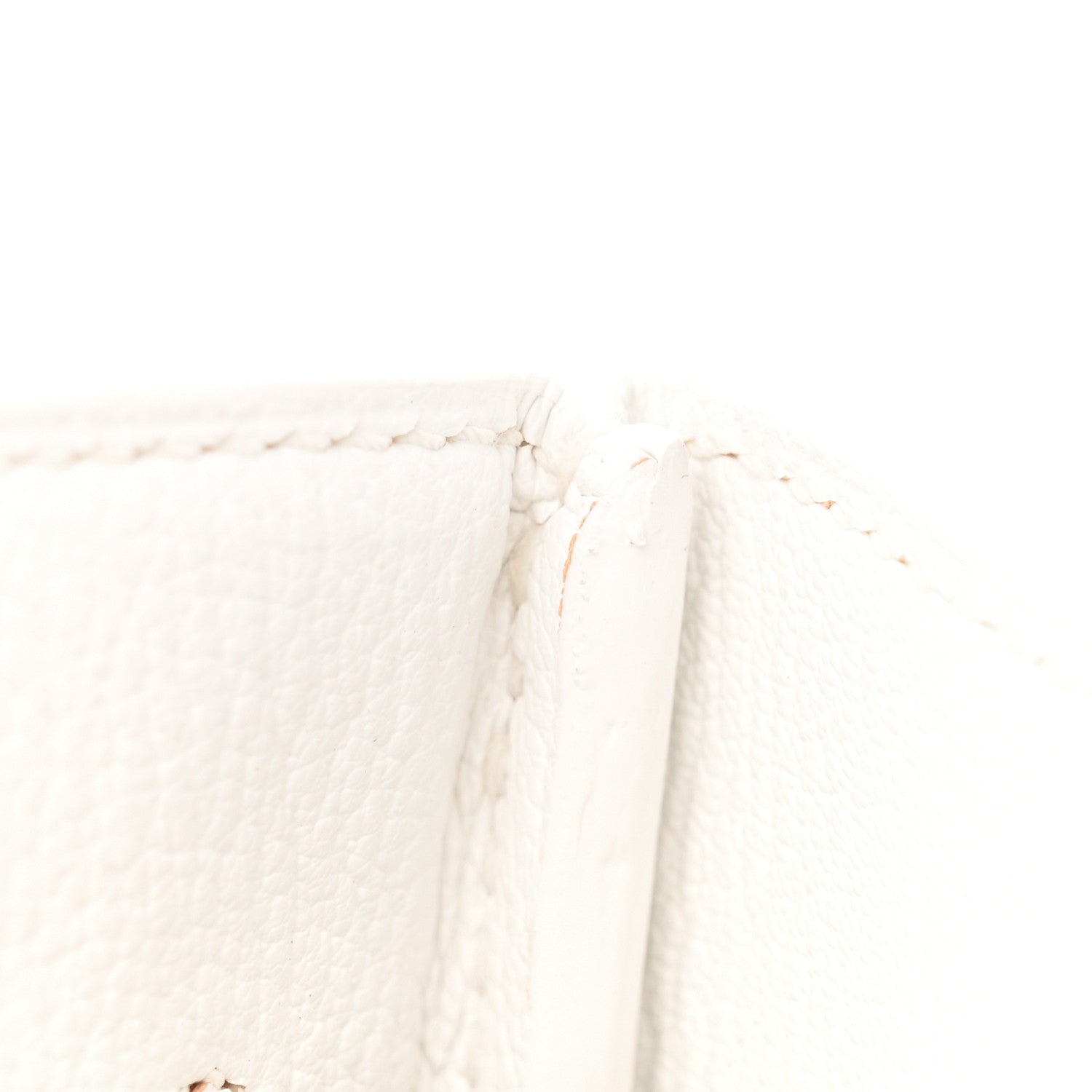 Hermes Taurillon Clemence Birkin 35 White 12 of 18