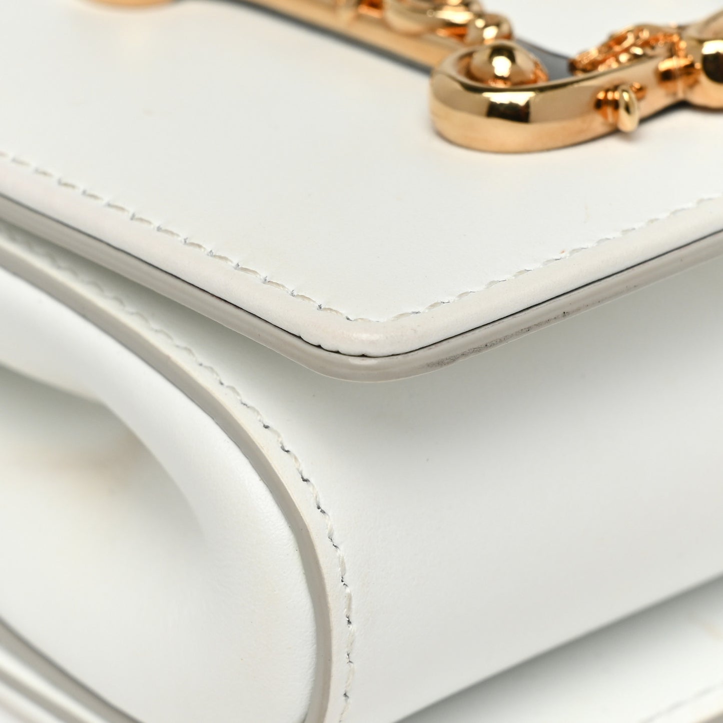 Nappa DG Girls Shoulder Bag White