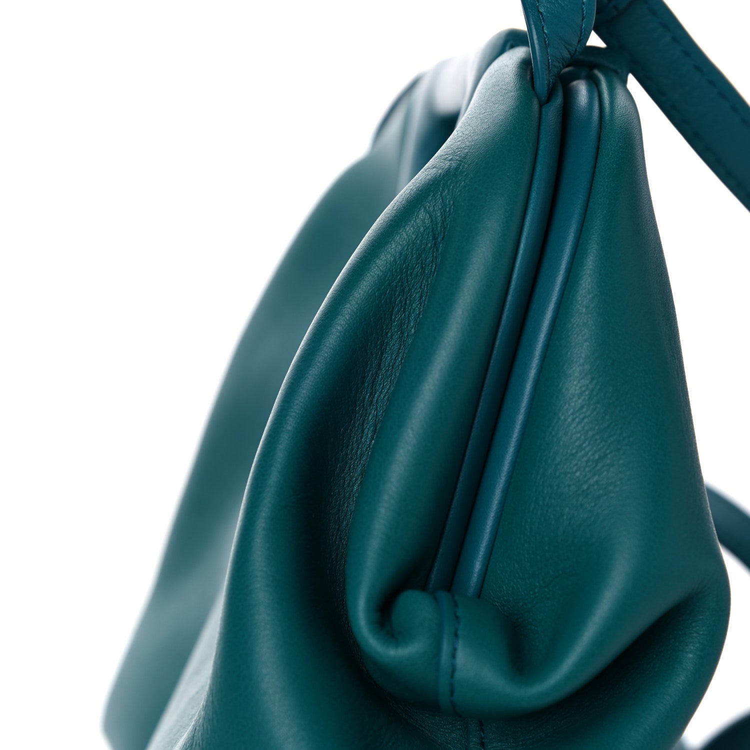 Bottega Veneta Calfskin Small The Point Triangle Bag Mallard 10 of 11