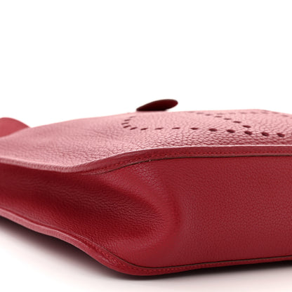 Hermes Togo Evelyne GM Rouge 9 of 10