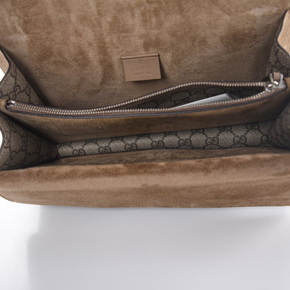 Gucci GG Supreme Monogram Small Dionysus Shoulder Bag Taupe 5 of 8