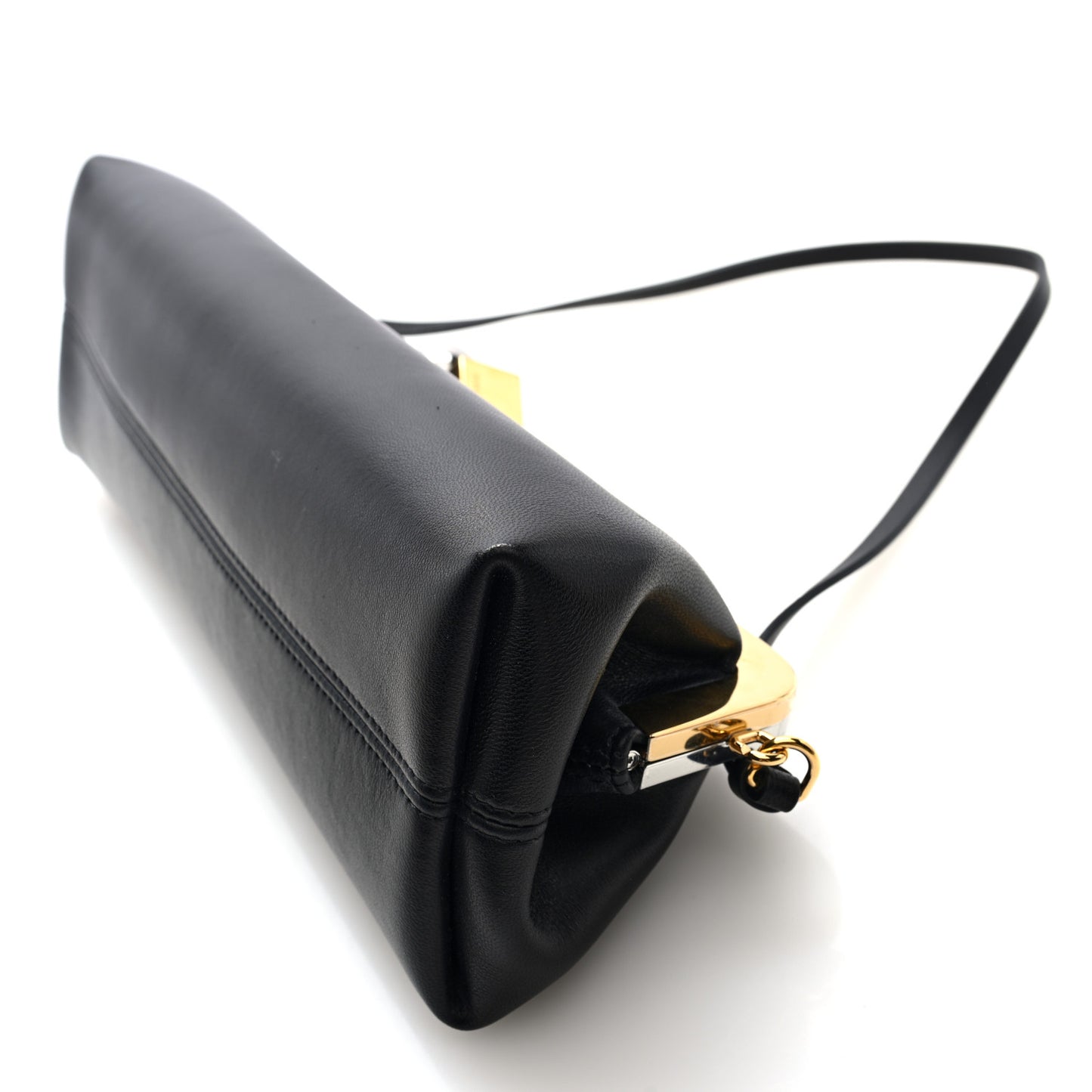 Lambskin La Pochette Salon Clutch Black