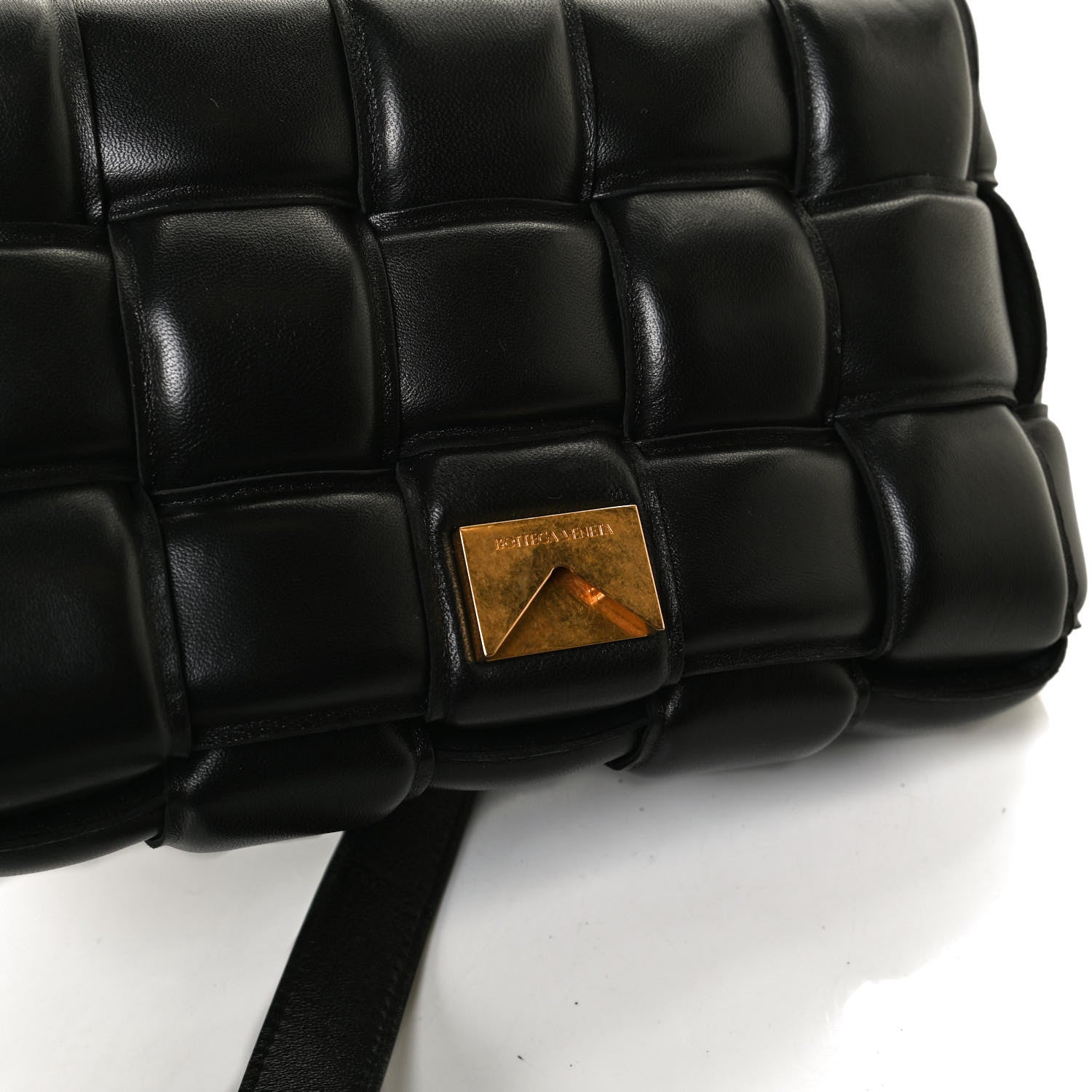 Bottega Veneta Nappa Maxi Intreccio Padded Cassette Crossbody Bag Black 12 of 15