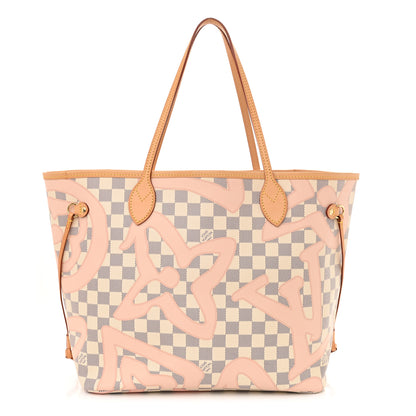Louis Vuitton Damier Azur Tahitienne Neverfull MM 1 of 11