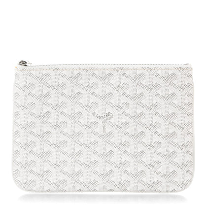 Goyard Goyardine Senat Pochette PM White 1 of 7