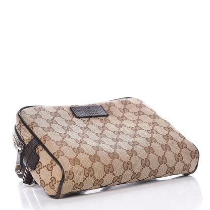 Gucci Monogram Belt Bag Dark Brown 4 of 11