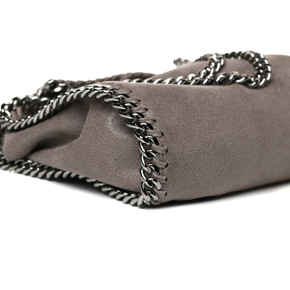Stella McCartney Shaggy Deer Mini Falabella Fold Over Tote Ash Grey 10 of 13